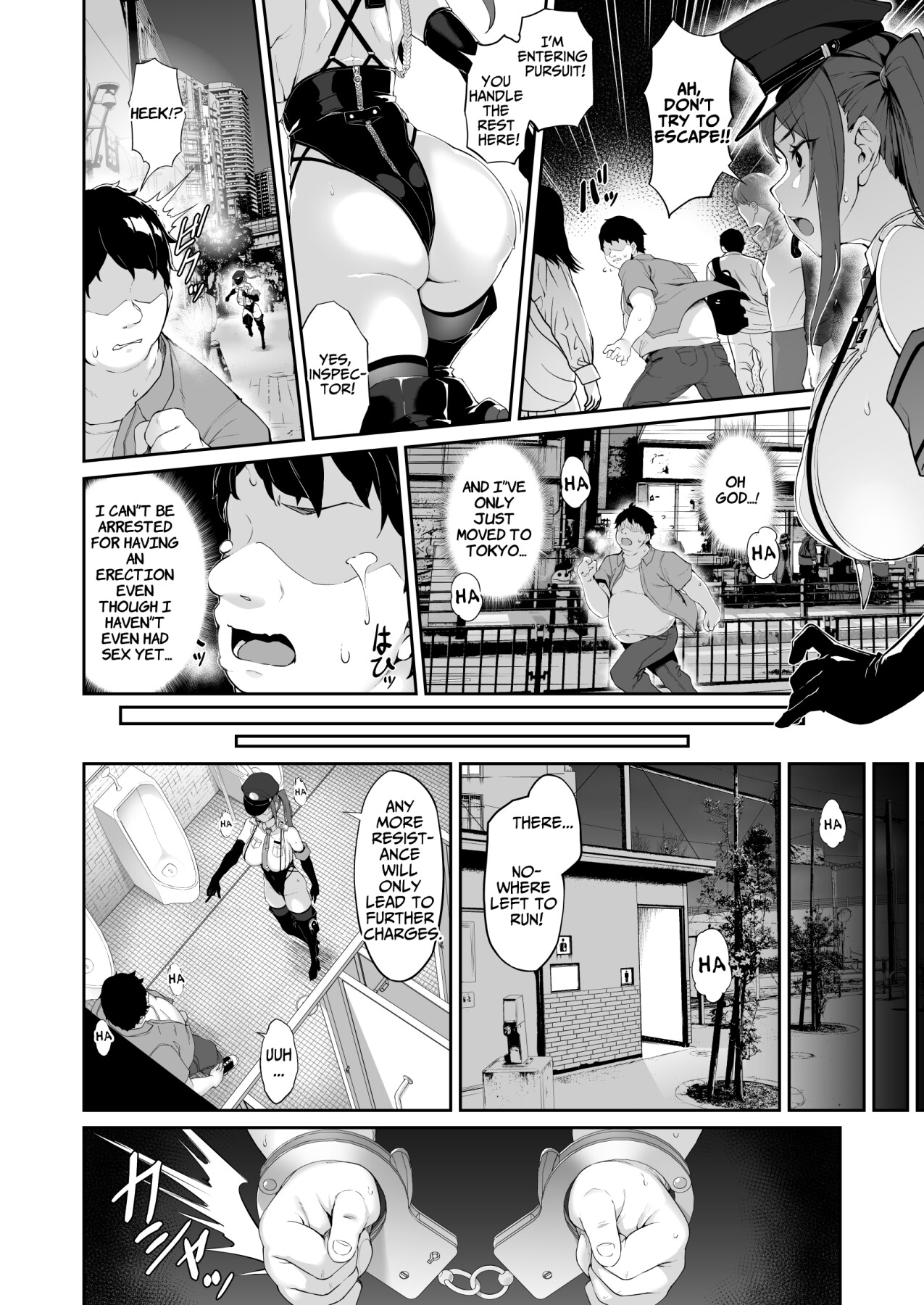 Hentai Manga Comic-SEX POLICE (Anti-Erection Department) ~The Daily Ordeals of Saki Utsunomiya~-Read-5